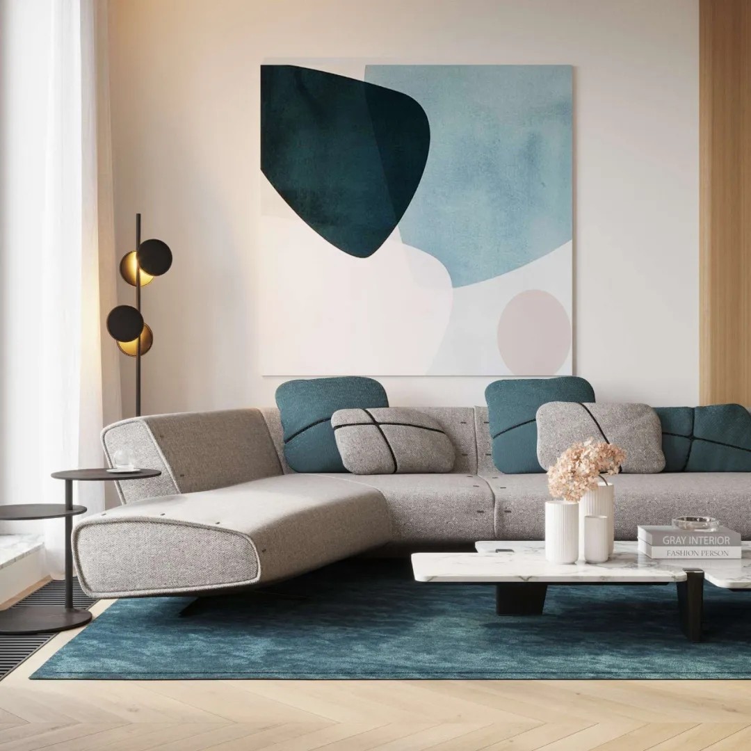 现代简约风格家装设计室内装修效果图-客厅 现代简约风格家装设计室内装修效果图-客厅