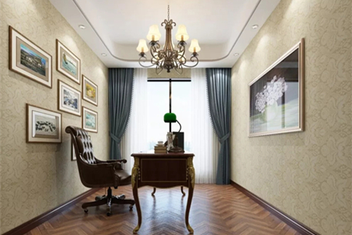 珠海101-200平米美式风格华发蔚蓝堡室内设计效果图